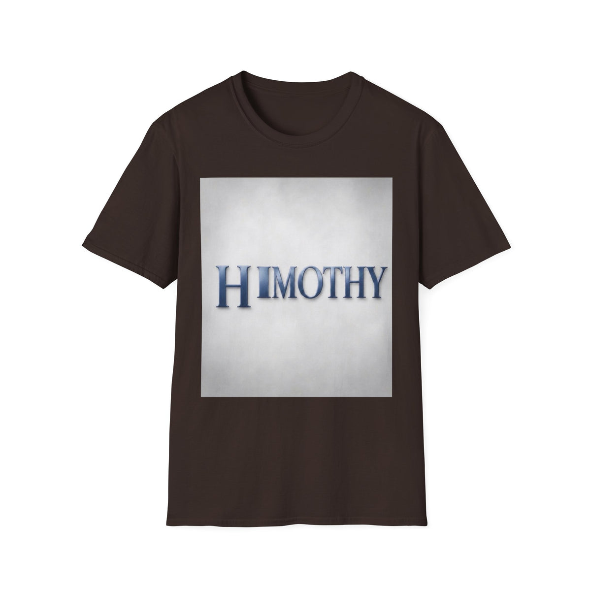Timothy Name Graphic T-Shirt — 'HIMOTHY' Vintage Lettering Tee