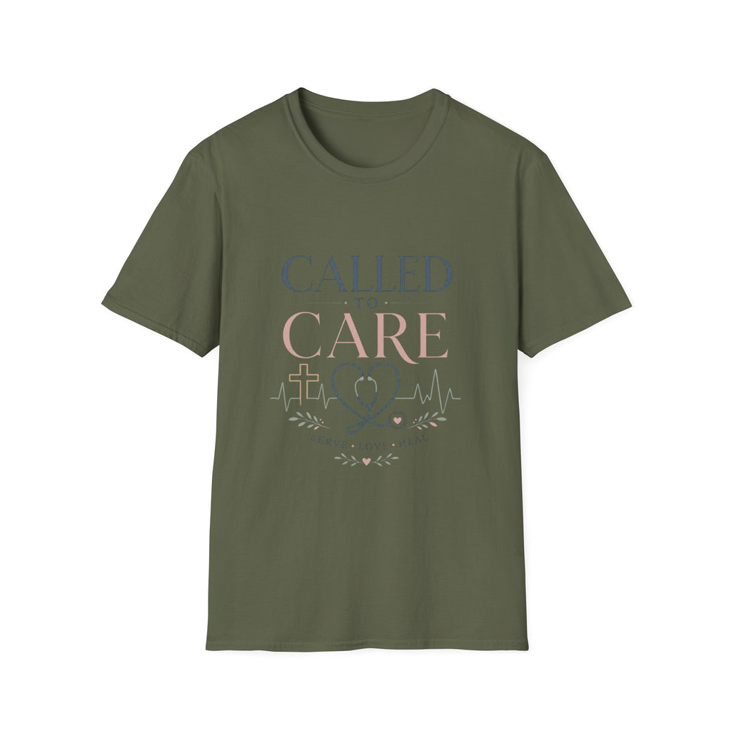 Elegant Christian Healthcare Design Featuring Called To Care Phrase