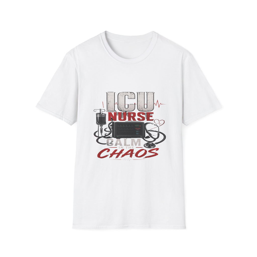 Powerful ICU Nurse T-Shirt Design With Bold Typography- Graphic Tees