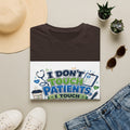 Humorous T-shirt Design Featuring Playful Healthcare And Spreadsheet Imagery- Graphic Tees