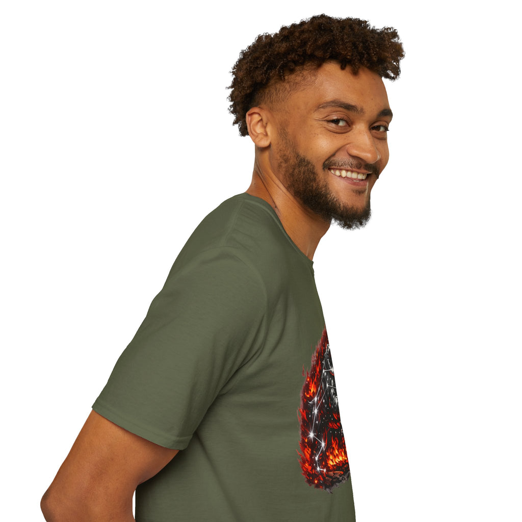 Aries Ram Zodiac T-Shirt — Fiery Ram Astrology Tee