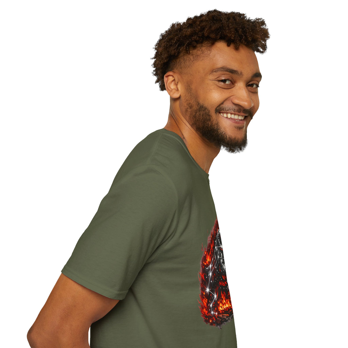 Aries Ram Zodiac T-Shirt — Fiery Ram Astrology Tee