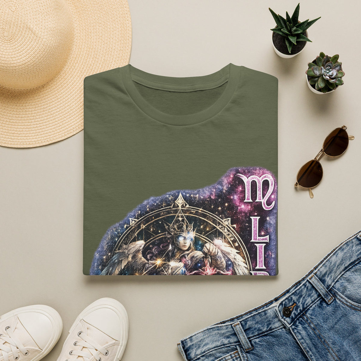 Libra Zodiac T-Shirt — Cosmic Astrology Sign Tee