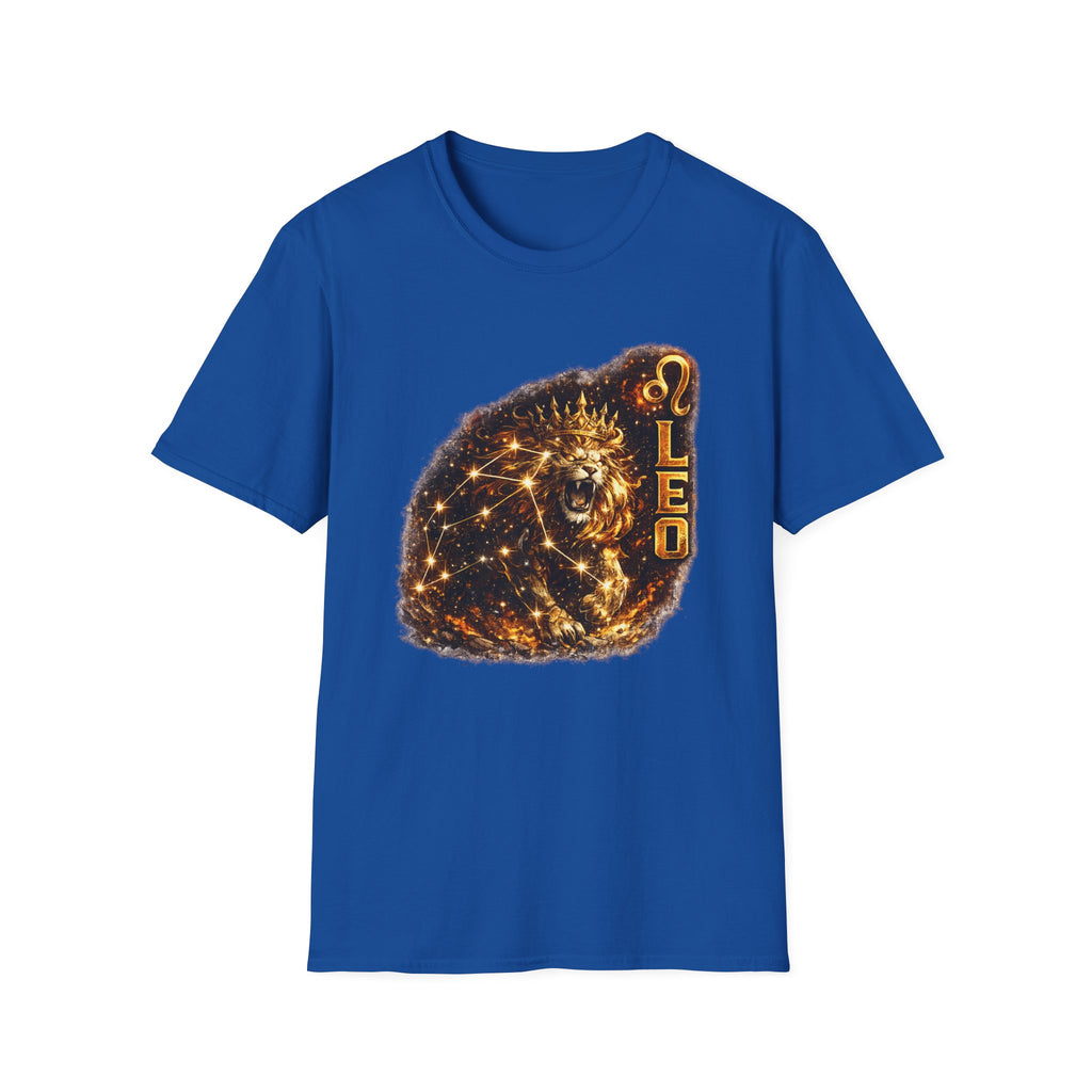 Leo Constellation Lion T-Shirt — Zodiac Astrology Graphic Tee