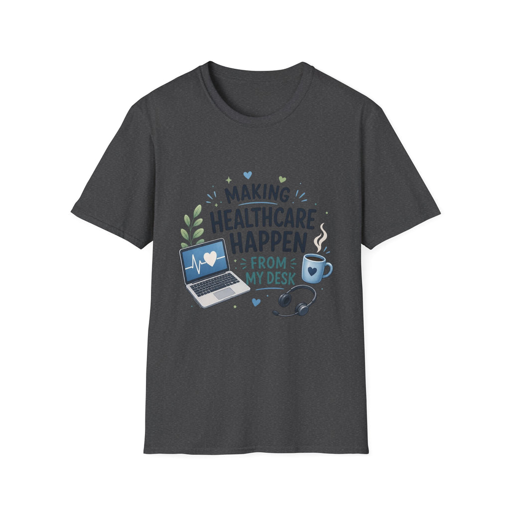 Inspirational T Shirt Design Celebrating Healthcare From Desk
