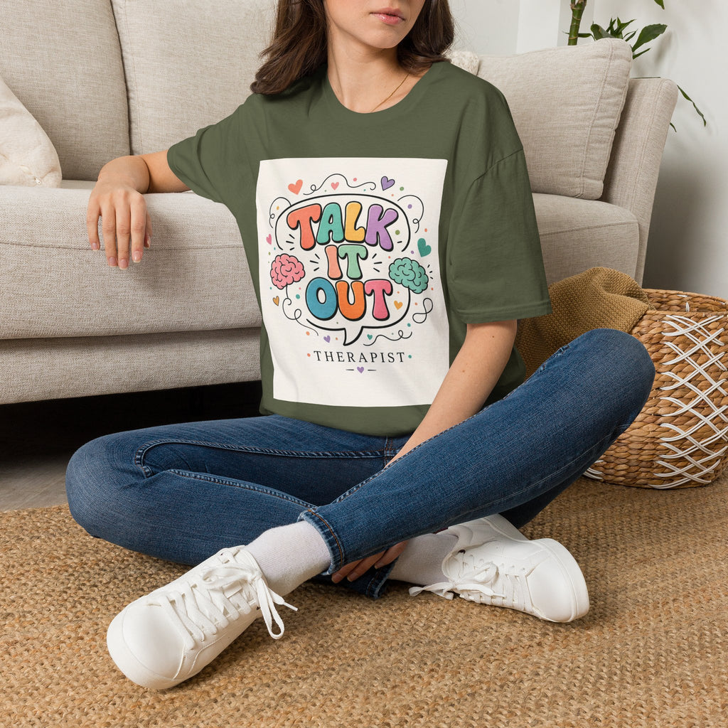 Colorful Speech Bubble Design With Playful Typography And Whimsical Elements