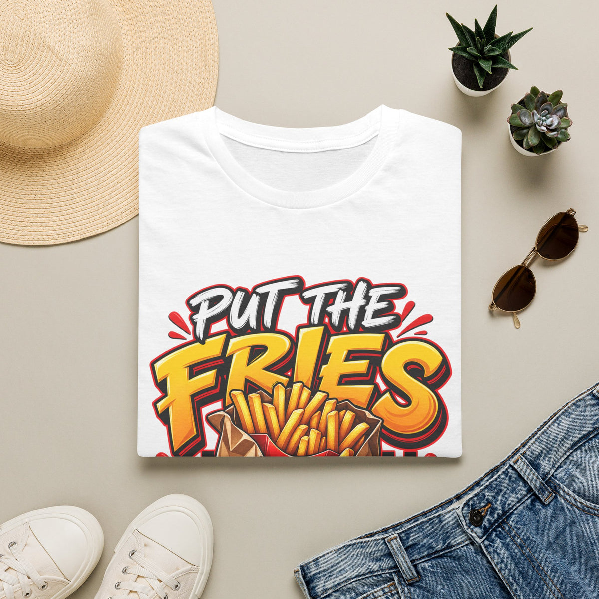 Fries In Bag Design