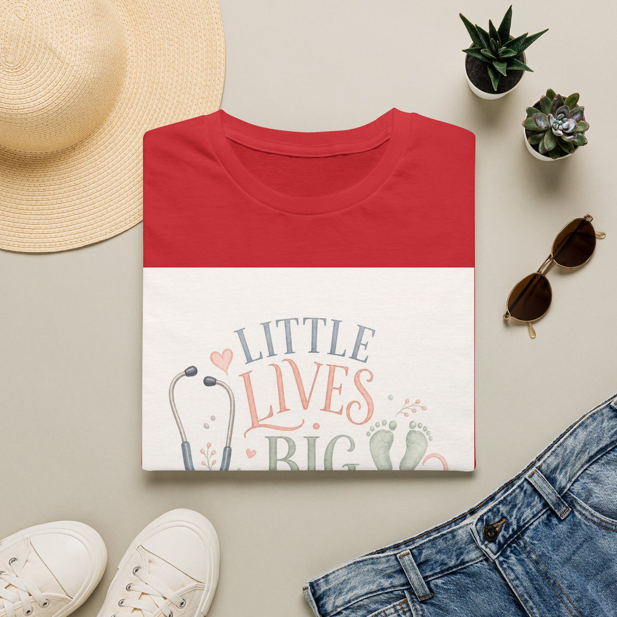 Little Lives Big Love NICU Design With Elegant Typography