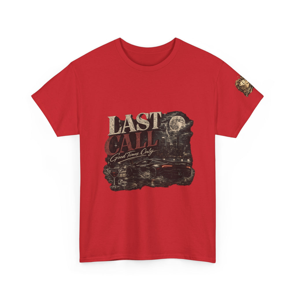 Last Call Graphic Tee — Vintage Bar Nightlife T‑Shirt