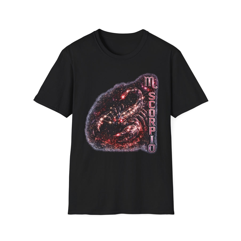 Scorpio Zodiac T-Shirt — Cosmic Scorpion Astrology Tee