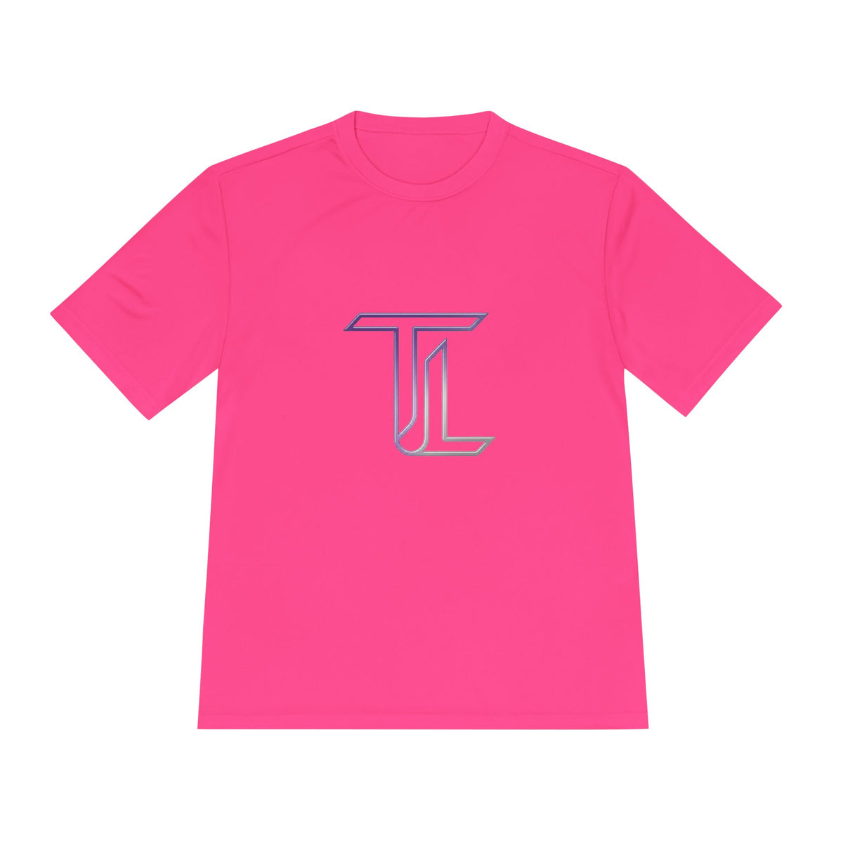 Monogram TL Performance Tee — Moisture-Wicking Athletic Shirt