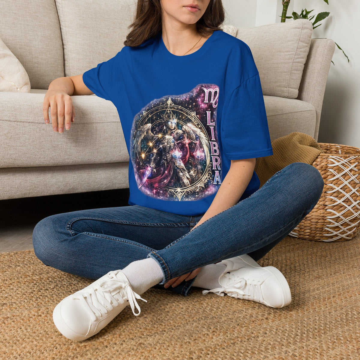Libra Zodiac T-Shirt — Cosmic Astrology Sign Tee