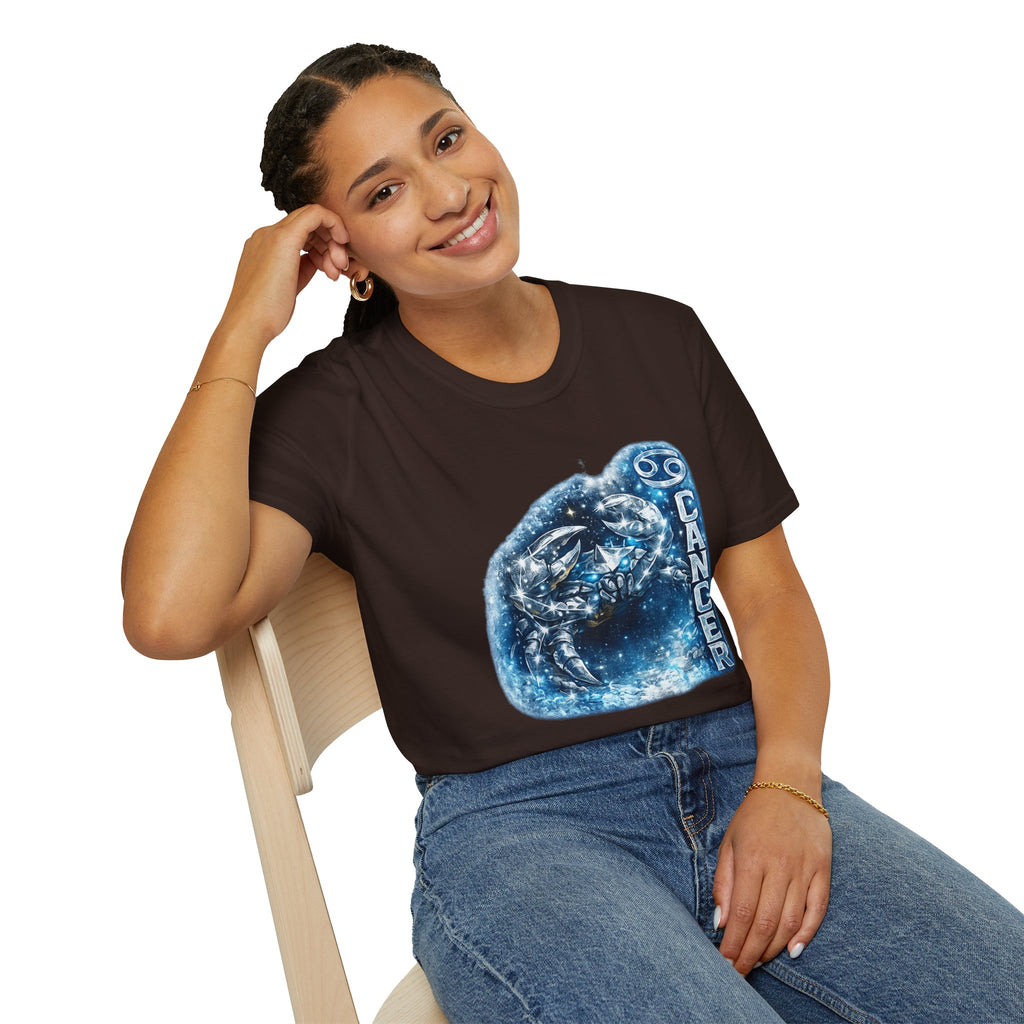 Cancer Zodiac T-Shirt — Cosmic Crab Astrology Tee