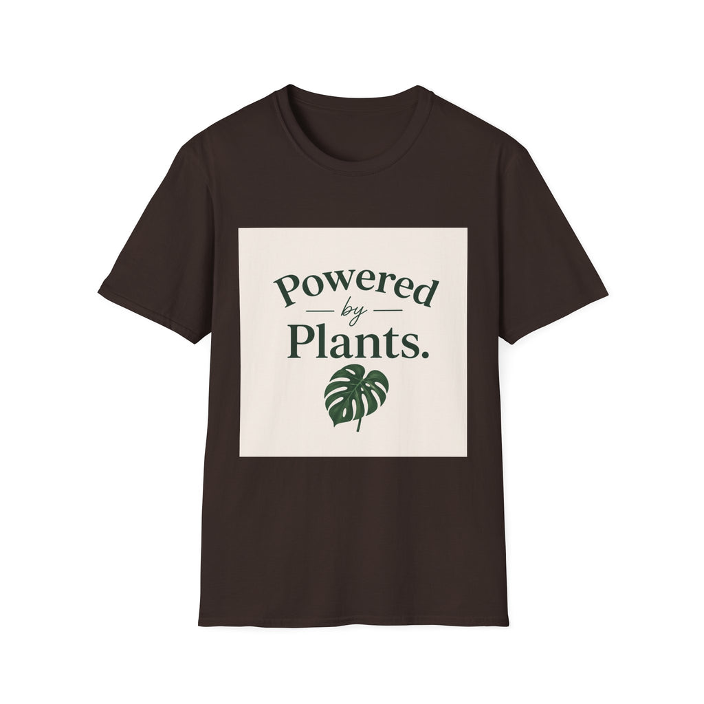 Powered by Plants T‑Shirt — Vegan/Plant Lover Tee