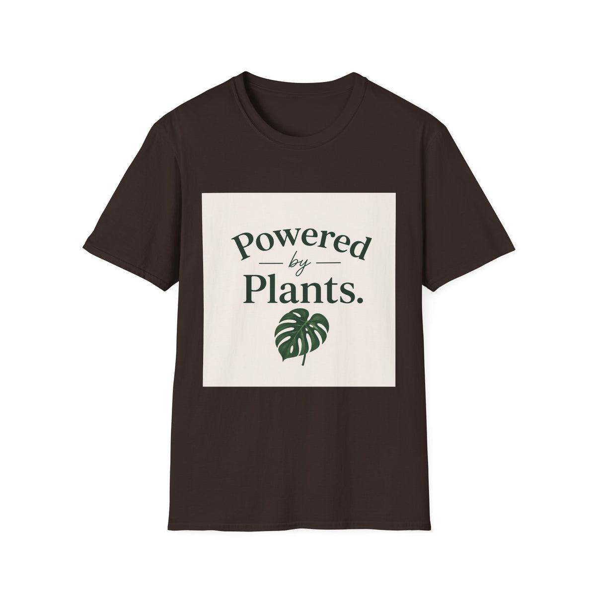 Powered by Plants T‑Shirt — Vegan/Plant Lover Tee