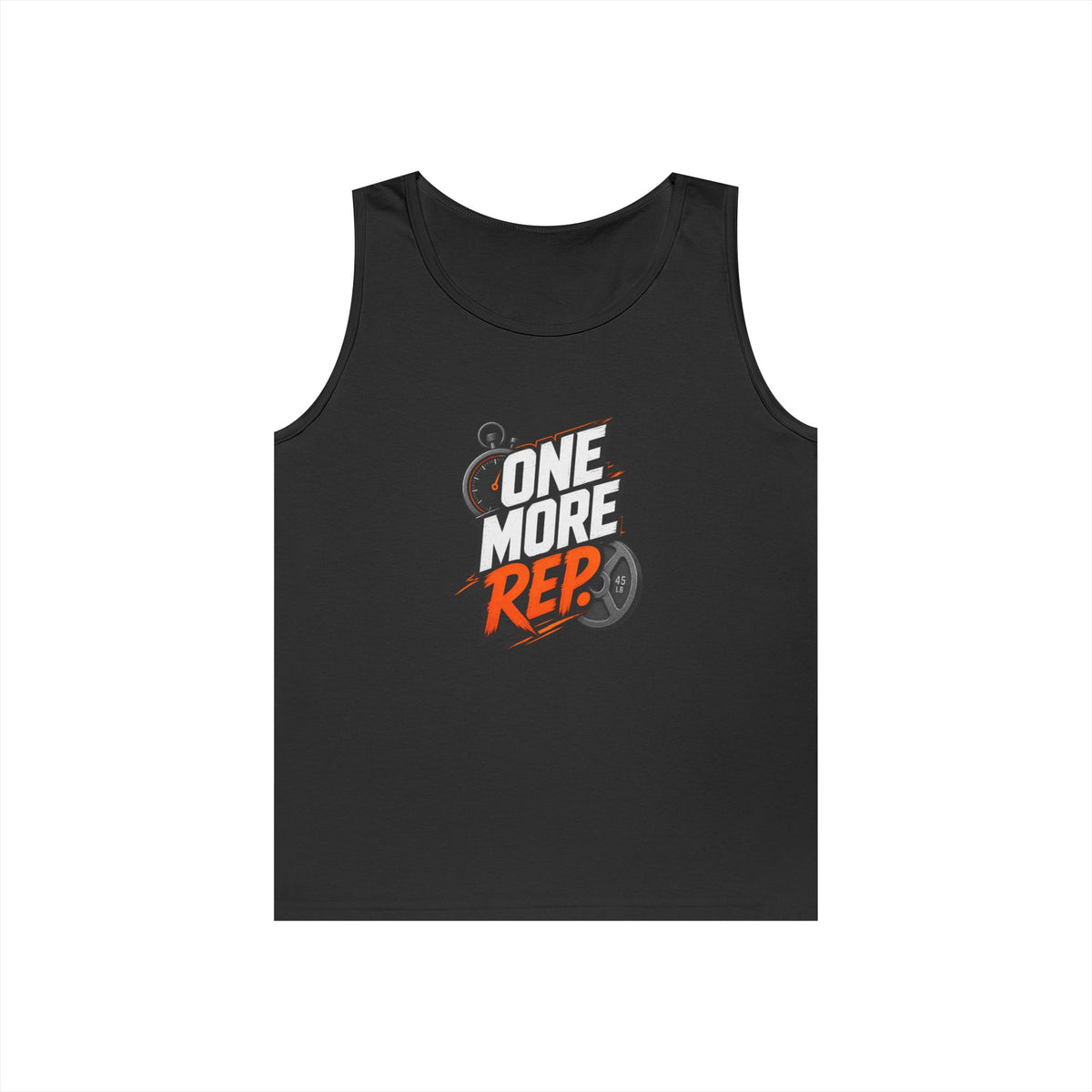 One More Rep Tank Top — Motivational Gym Workout Tank
