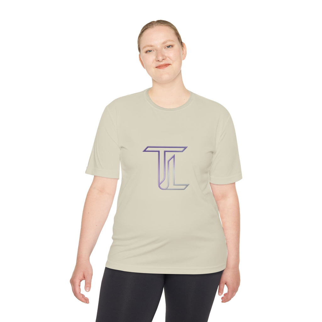 Monogram TL Performance Tee — Moisture-Wicking Athletic Shirt