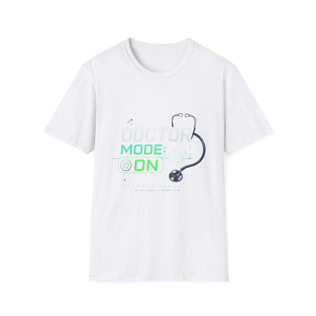 Modern Graphic T Shirt Design Featuring Doctor Mode Text
