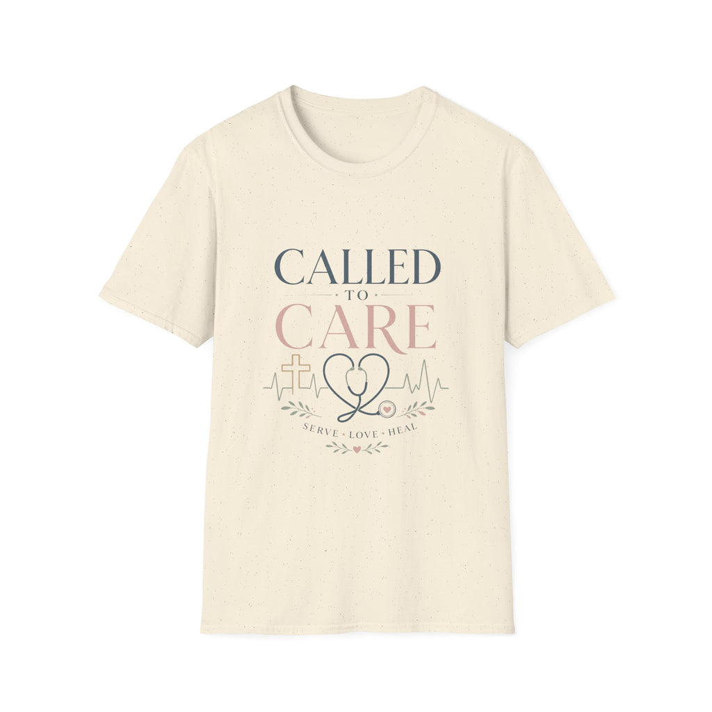 Elegant Christian Healthcare Design Featuring Called To Care Phrase