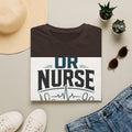 Bold T Shirt Design Featuring Nurse Motto With Instruments