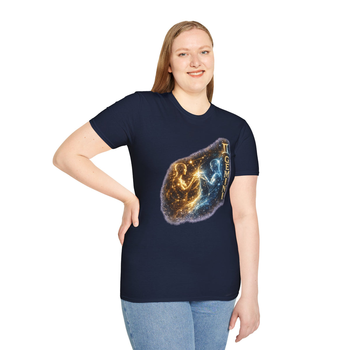 Gemini Constellation T-Shirt — Cosmic Twins Zodiac Tee