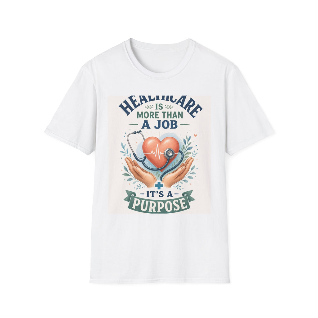 Inspirational T Shirt Design Featuring Compassionate Healthcare Imagery