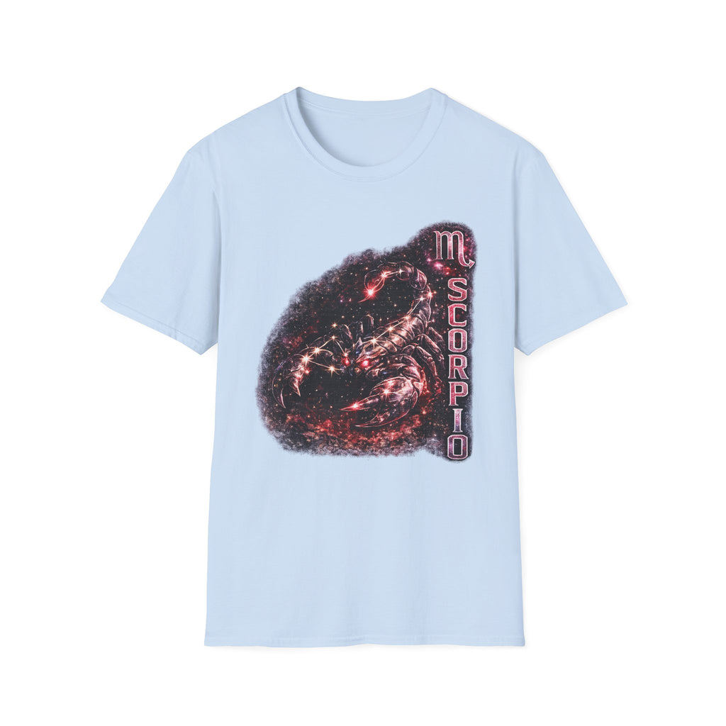 Scorpio Zodiac T-Shirt — Cosmic Scorpion Astrology Tee
