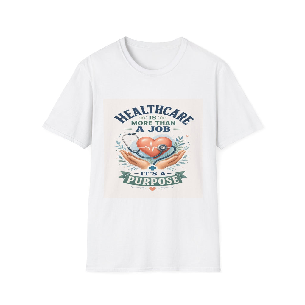 Inspirational T-shirt Design Featuring Compassionate Healthcare Imagery- Graphic Tees
