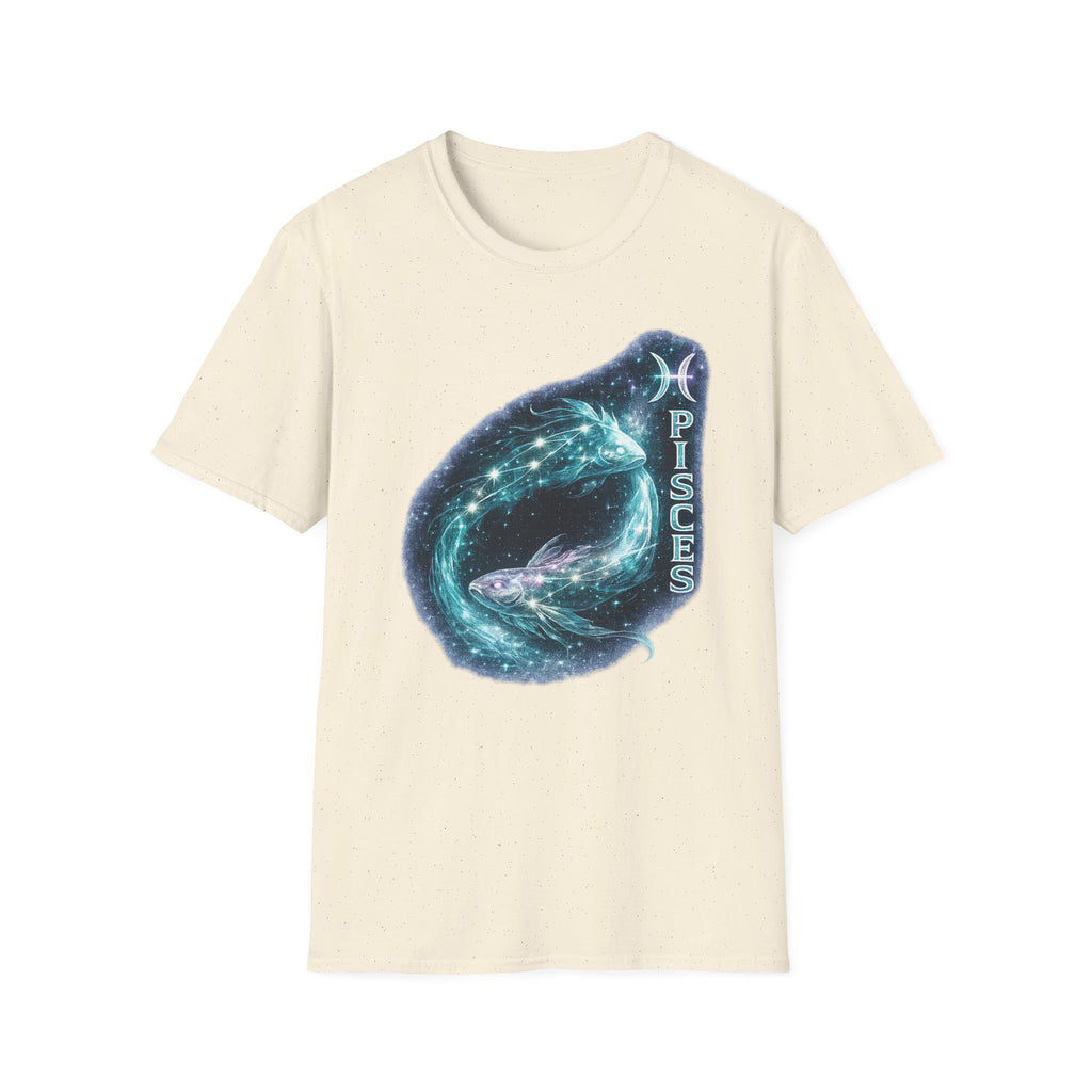 Pisces Zodiac T-Shirt — Starry Whale Astrology Tee