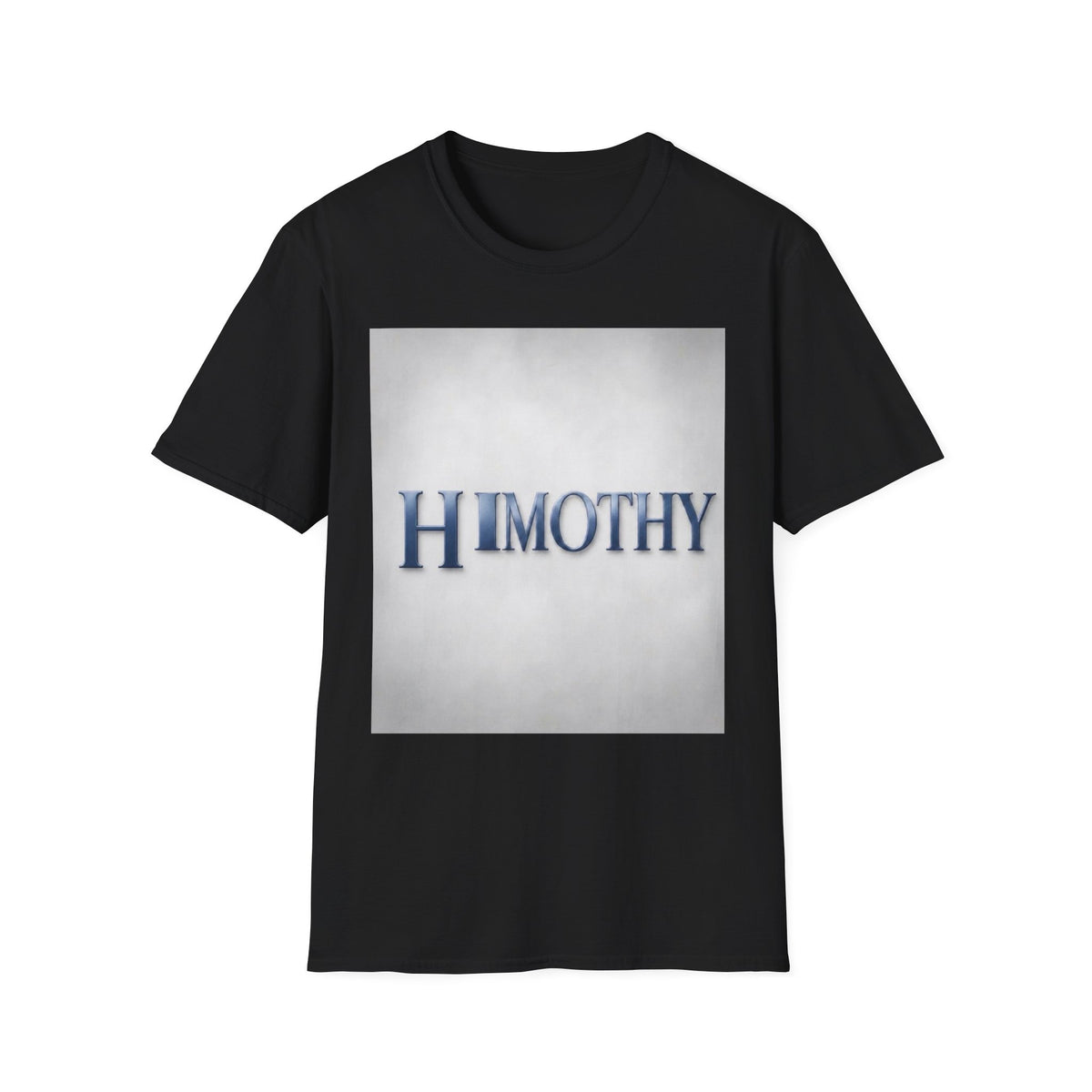 Timothy Name Graphic T-Shirt — 'HIMOTHY' Vintage Lettering Tee
