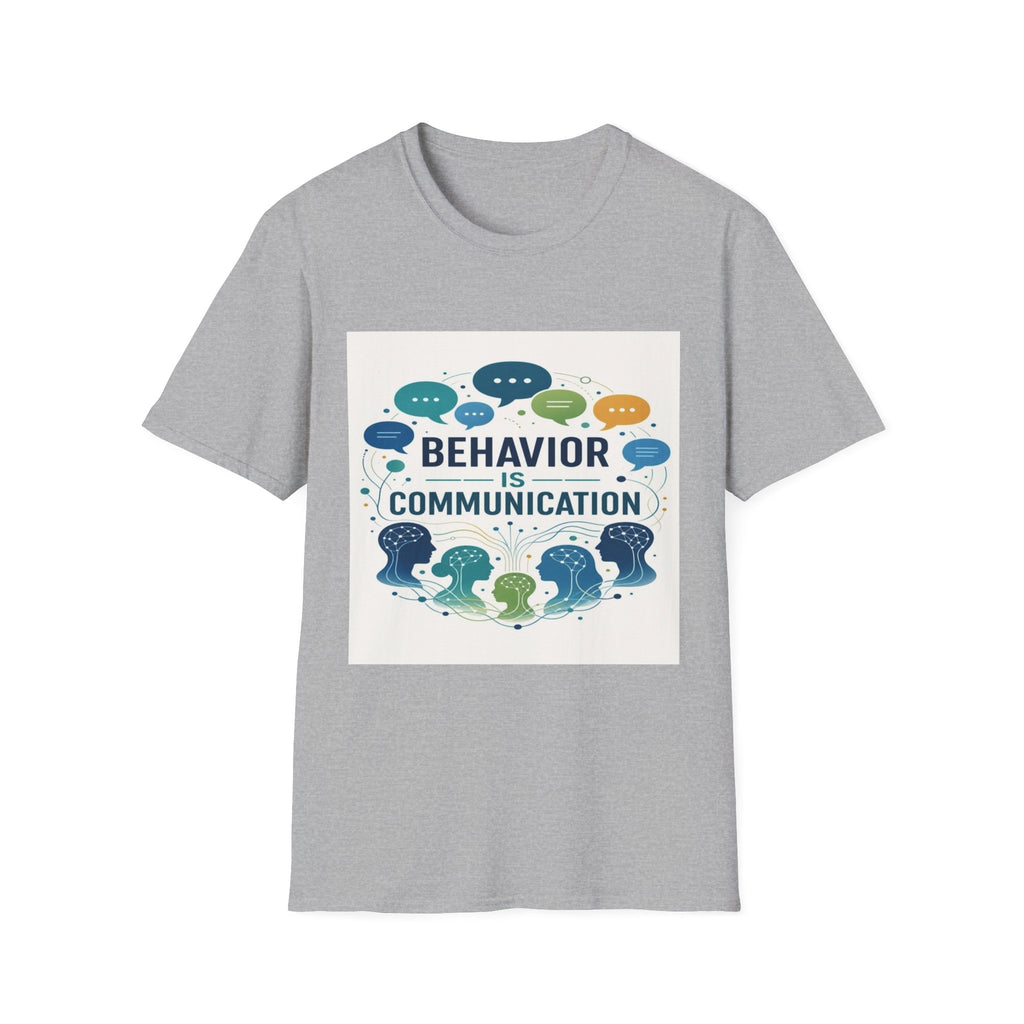 T-shirt Design Featuring Bold Phrase Surrounded By Colorful Speech Bubbles- Graphic Tees