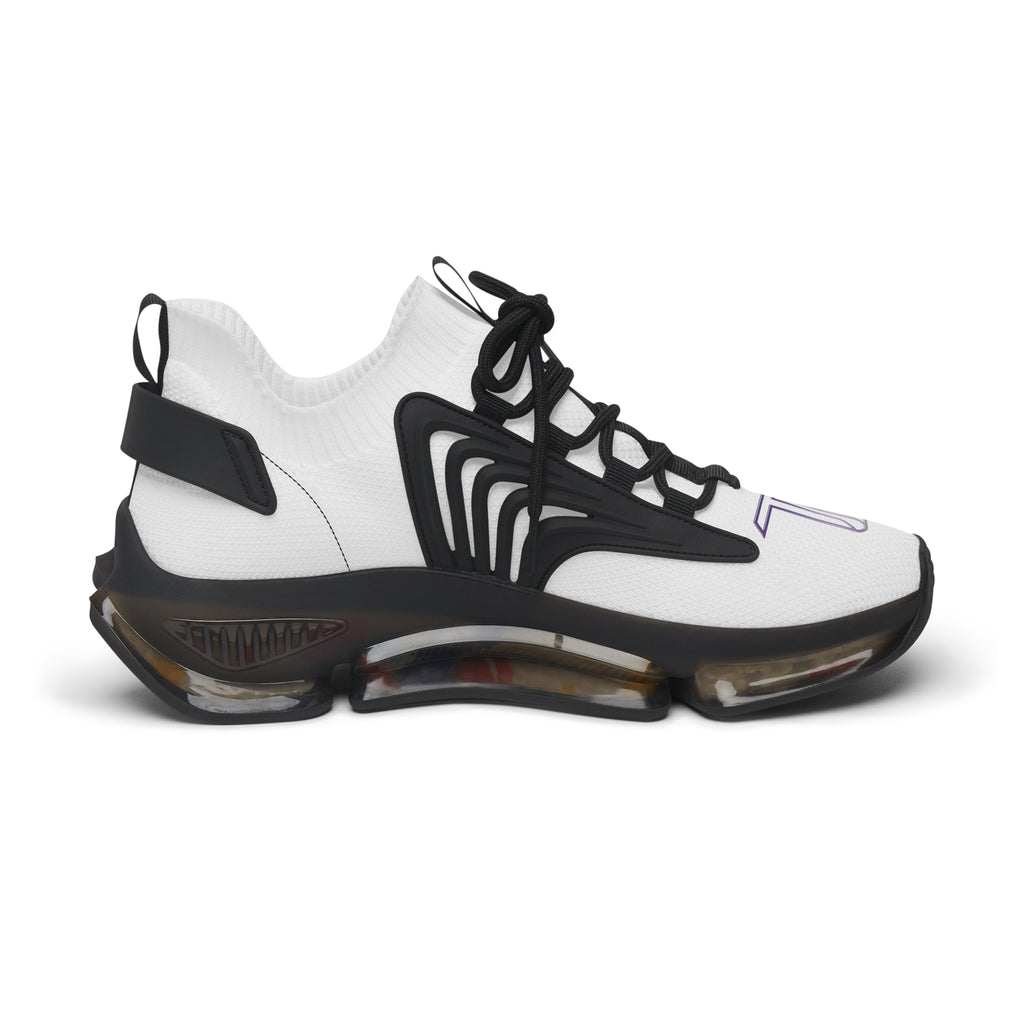 Women’s Mesh Sneakers — Lightweight Breathable Athletic Shoes with Color Splash Sole