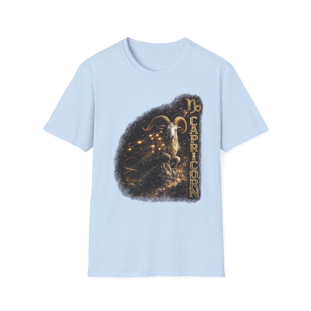 Capricorn Zodiac T-Shirt — Goat Constellation Astrology Tee