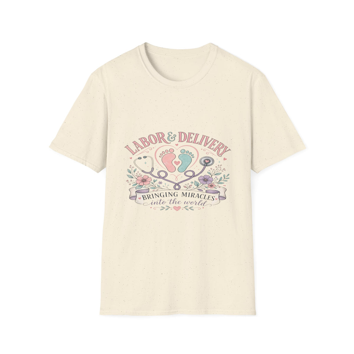 Labor And Delivery T-Shirt Design Celebrating New Life- Graphic Tees
