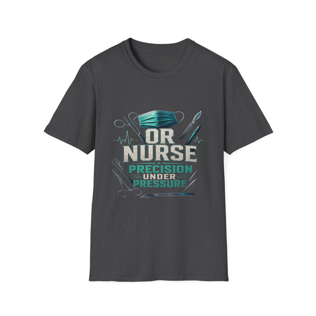 Bold Typography T-Shirt Design For OR Nurse Theme- Graphic Tees