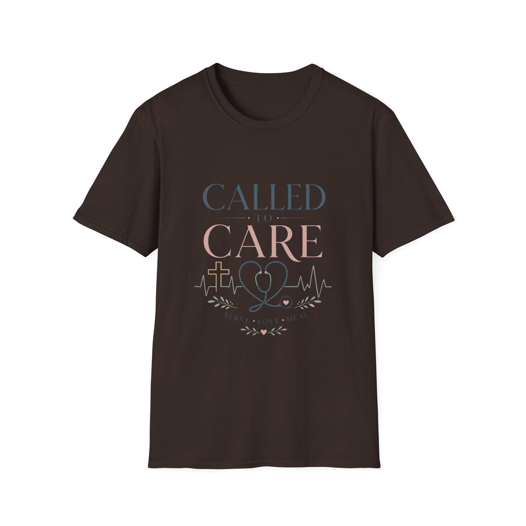 Elegant Christian Healthcare Design Featuring Called To Care Phrase