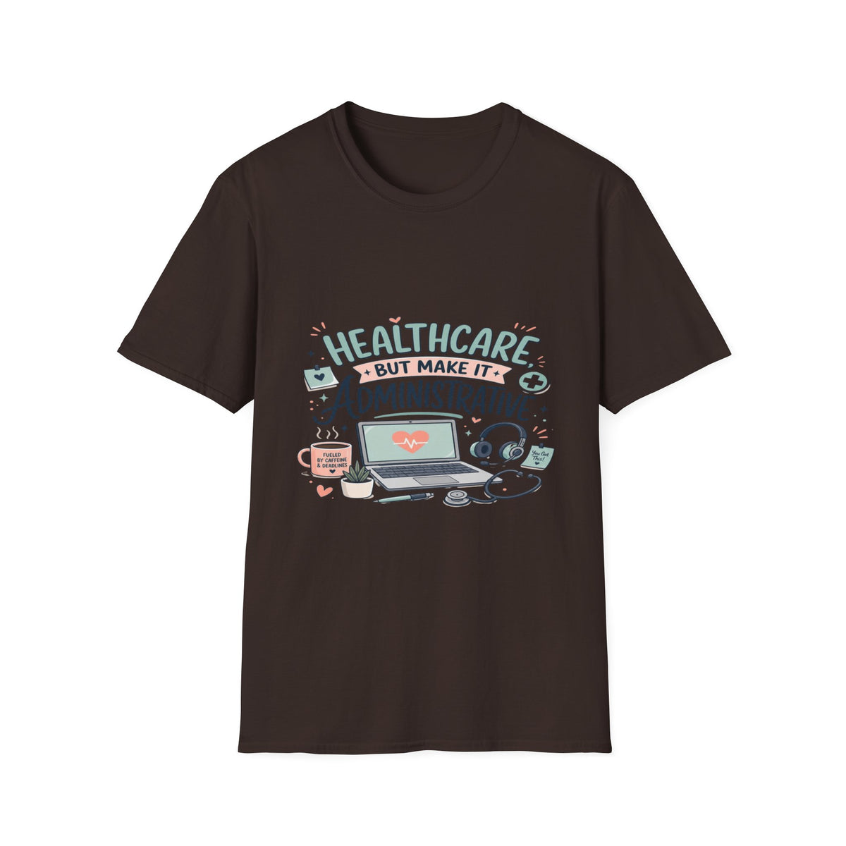 Playful T-Shirt Design Showcasing Creative Healthcare Typography- Graphic Tees