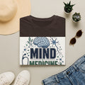 Illustration Of Stacked Words Mind Medicine Healing With Medical Icons