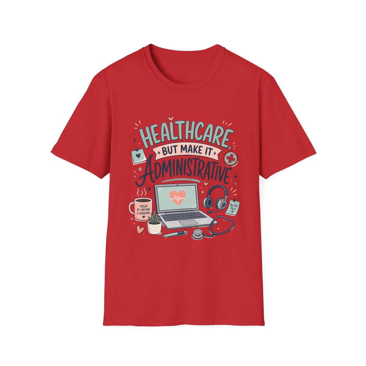 Playful T Shirt Design Showcasing Creative Healthcare Typography