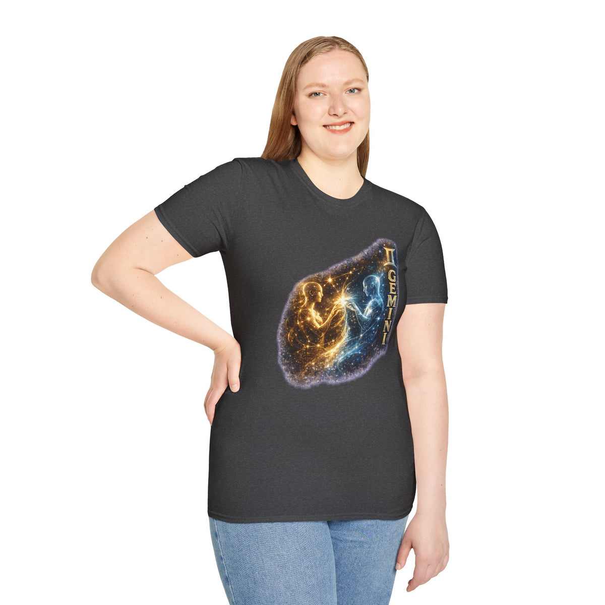 Gemini Constellation T-Shirt — Cosmic Twins Zodiac Tee