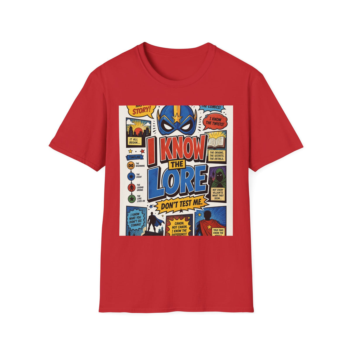 T Shirt Design Featuring Whimsical Superhero Theme And Engaging Text