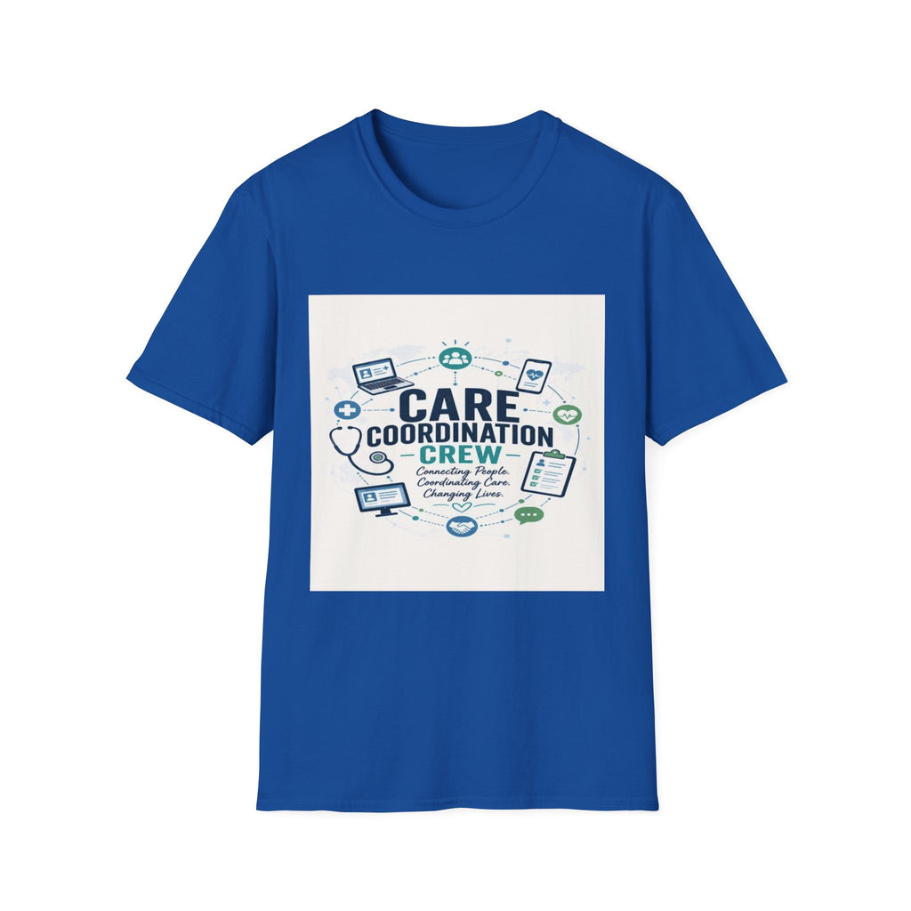 T-shirt Graphic Featuring Modern Aesthetic Care Coordination Crew- Graphic Tees