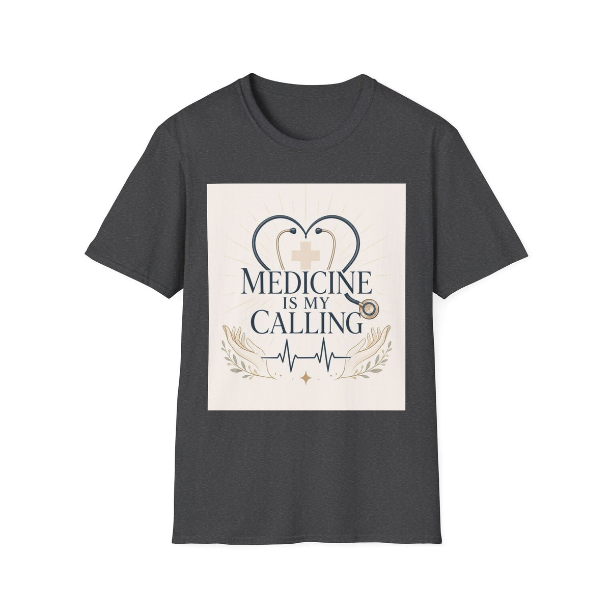 Elegant Design Celebrating Medicine With Heart Shaped Stethoscope