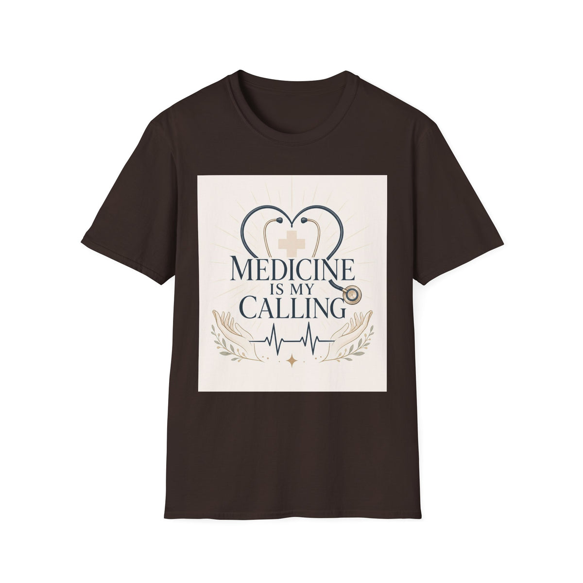 Elegant Design Celebrating Medicine With Heart Shaped Stethoscope