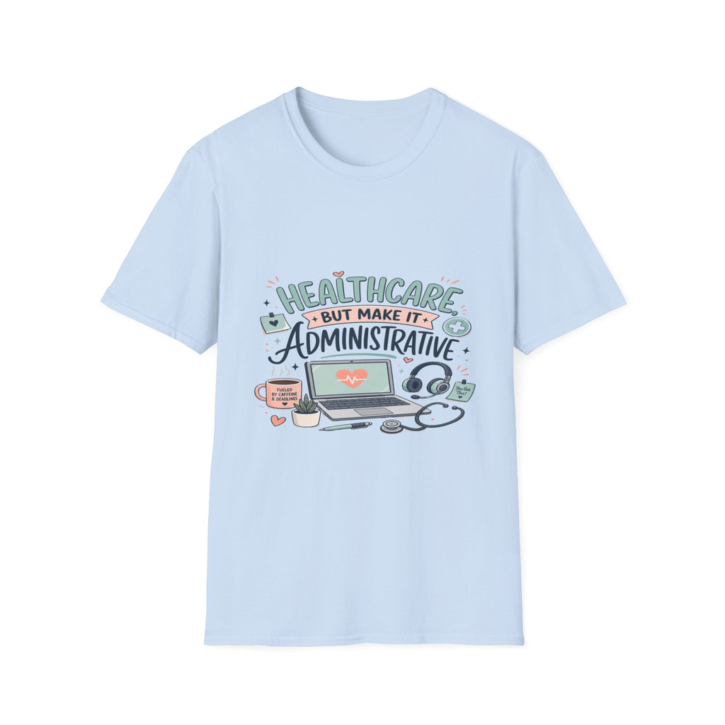 Playful T-Shirt Design Showcasing Creative Healthcare Typography- Graphic Tees