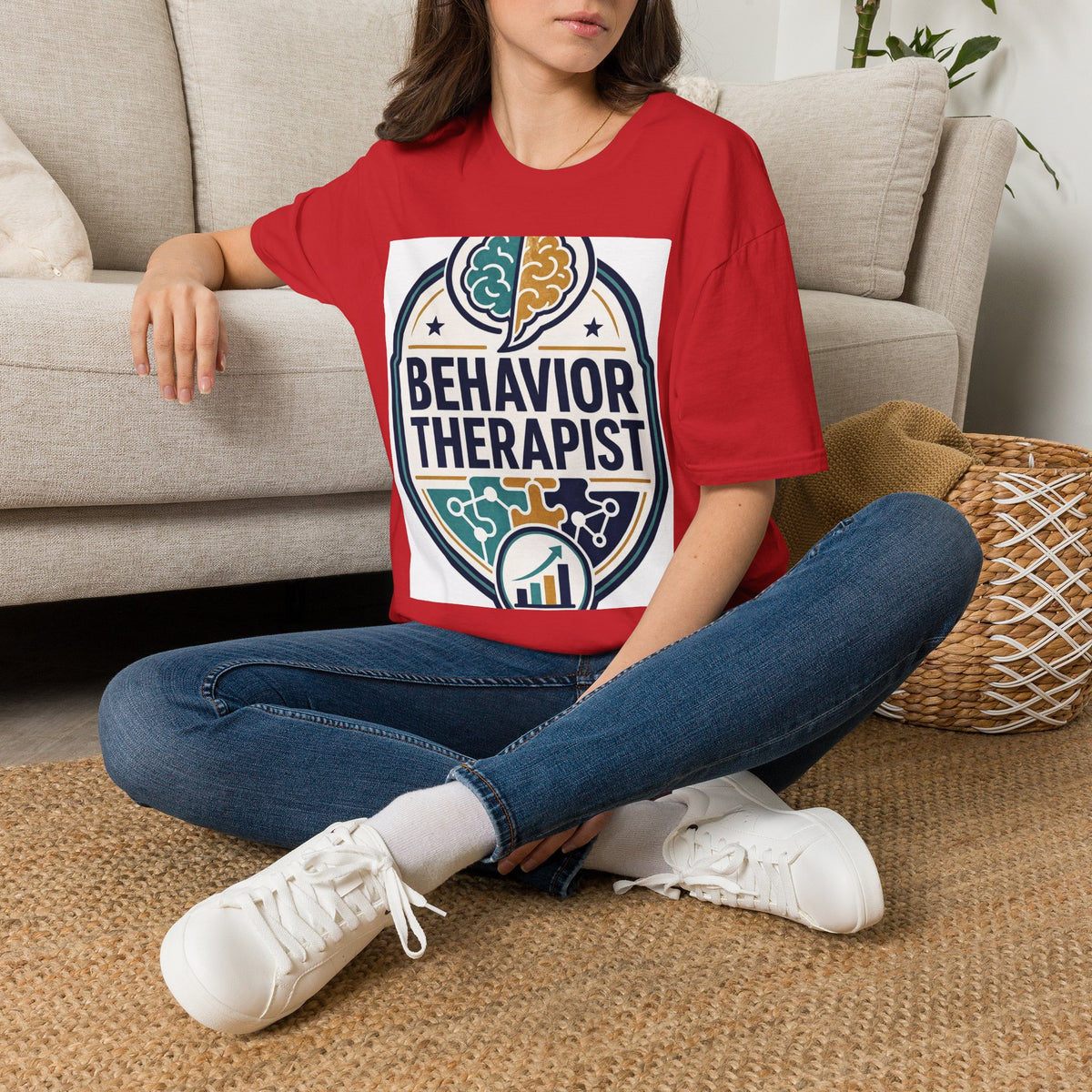 Bold Professional Badge Design For Behavior Therapist