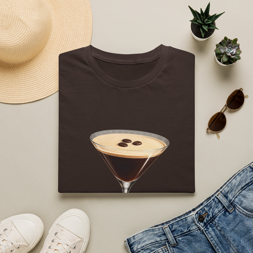 Espresso Martini T-Shirt — Cocktail Graphic Tee for Coffee & Cocktail Lovers