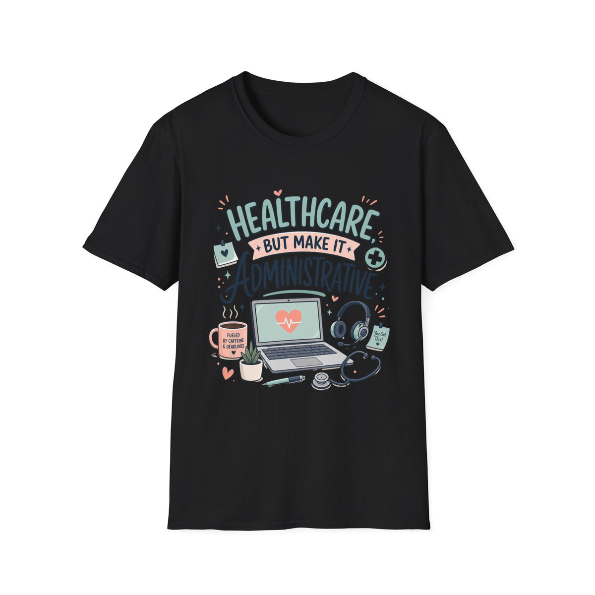 Playful T Shirt Design Showcasing Creative Healthcare Typography