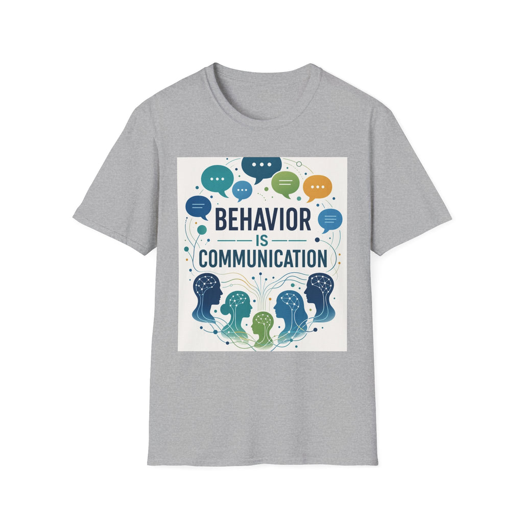 T Shirt Design Featuring Bold Phrase Surrounded By Colorful Speech Bubbles