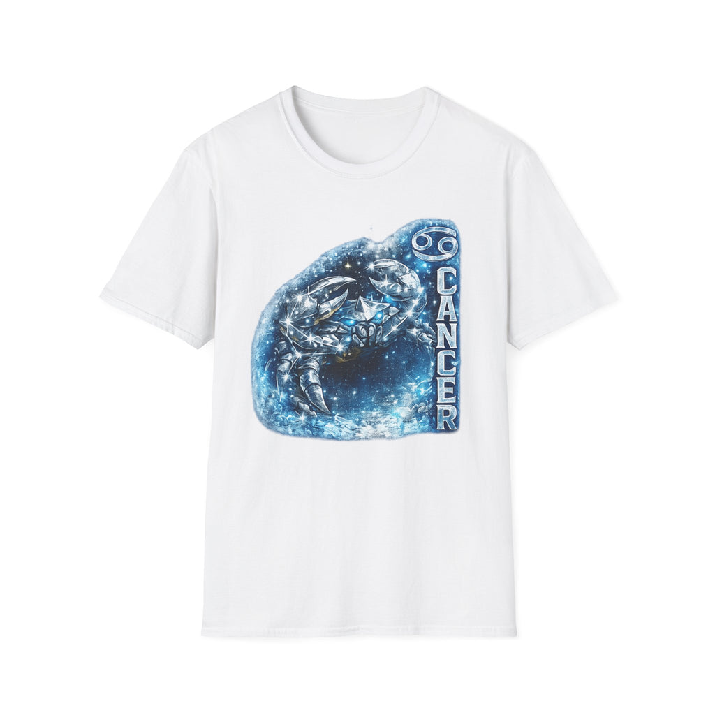Cancer Zodiac T-Shirt — Starry Crab Astrology Tee (Cancer)